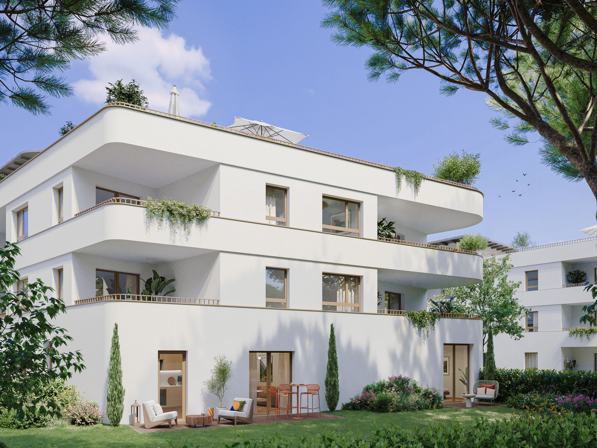 APPARTEMENT T3 AVEC TERRASSE ET PARKING